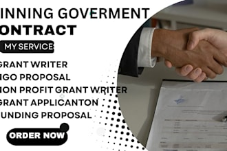 write winning grant proposals for ngo and small business in 3 days
