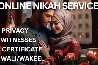 officiate your authentic online islamic nikah