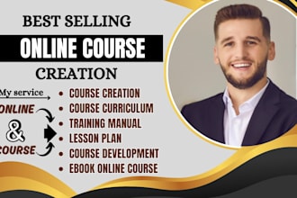 create online course creation course content course curriculum training course