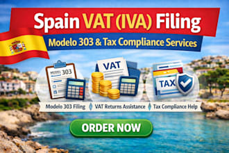 spain vat return iva filing spain modelo 303 spain spanish tax compliance vat