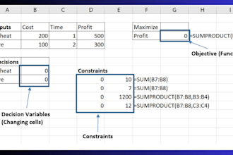 solve operations research and linear programming problems