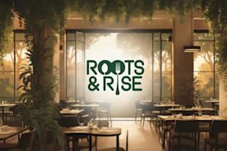 design cinematic logo and brand identity