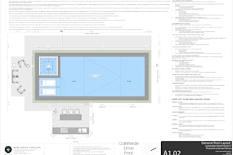 design luxury swimming pools and spas with full construction documents