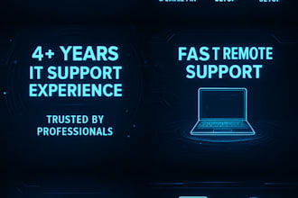 fix your computer, laptop, network, email, and provide remote IT support