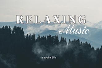 compose relaxing music and meditate music for commercial use with ethereal vocal