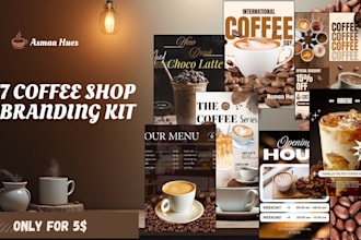create aesthetic coffee shop instagram posts