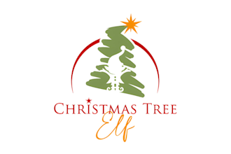create custom christmas tree, elf or holiday lighting logo