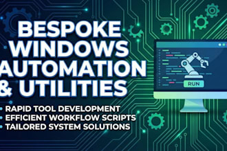 create custom windows scripts, automations, and quick tools