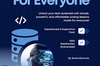 teach programming from absolute zero, one on one python javascript or cplusplus