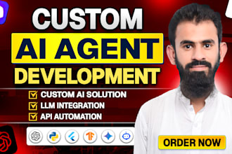 develop ai agents for customer support sales and business automation