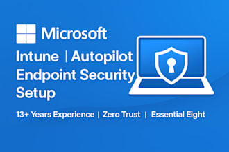 setup microsoft intune autopilot endpoint security
