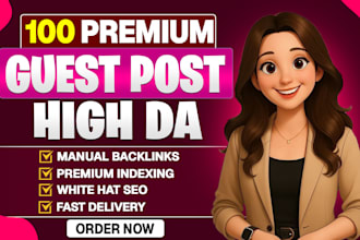 write and publish friendly guest post on authority sites