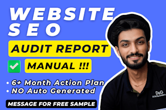 provide SEO audit services for website with competitor analysis report