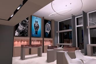 design professional lighting using dialux for  residential and commercial spaces