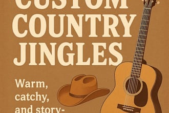 write and produce professional country jingles