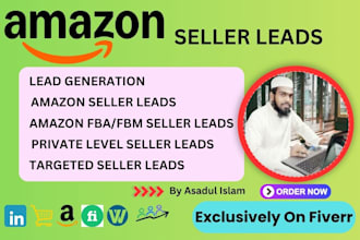 amazon seller leads verified fba leads targeted ecommerce leads