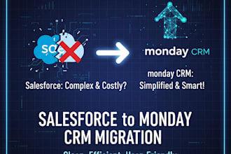 help you migrate from salesforce to mondaycrm