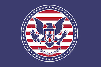 do minimalist political campaign logo design