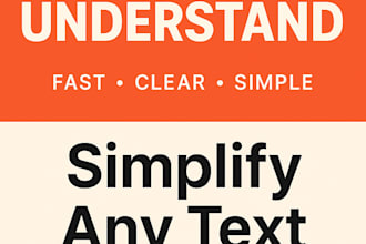 simplify complex text into easy language