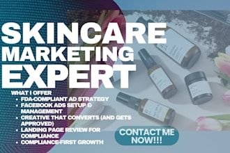 do fda compliant facebook marketing for your skincare and beauty brand moisture