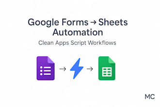 automate your google forms and sheets workflow