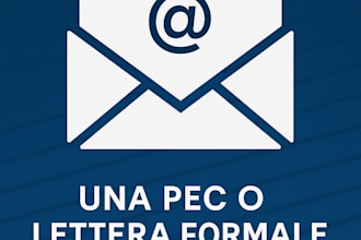 pec o lettera formale professionale