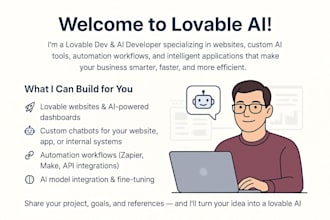create lovable ai solutions, lovable websites and powerful custom dev tools
