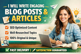 write engaging articles on wellness and psychology