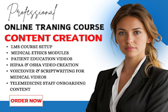 do medical training video,hipaa,osha, telemedicine, healthcare training course