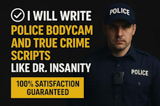 write gripping police bodycam scripts with hooks