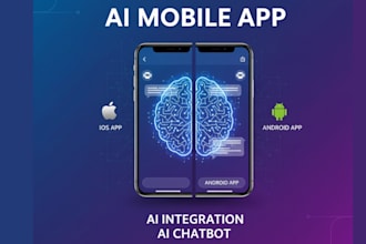 ai mobile app, ai integration ios app, android app, ai chatbot