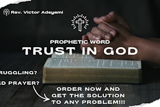 pray for you and give you powerful spiritual solution to your personal problems