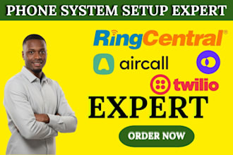 ringcentral aircall quo twilio telemarketing call forwarding ivr routing 10dlc