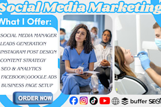 promote medical surgeon doctor clinic medspas dentist social media marketing