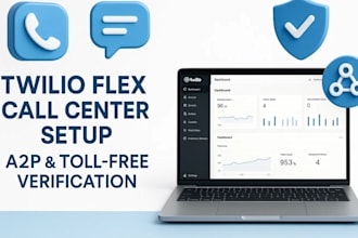 build a call center using twilio flex studio flow for calls and simple texting