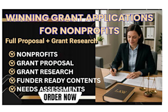 write winning nonprofit grant applications with needs assessment