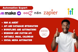 setup n8n makecom zapier n8n airtable softr automation airtable API integration