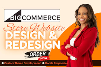 bigcommerce store design, redesign bigcommerce website, bigcommerce theme setup