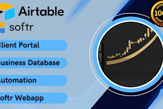 setup airtable, airtable automation, softr webapp, be  your airtable expert