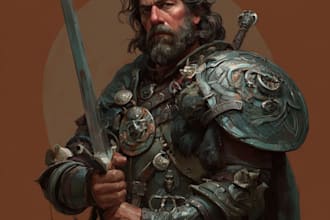 create unique and high quality gaming characters for game