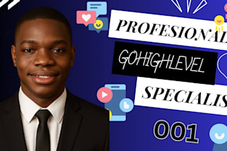 be your ghl virtual assistant for automations, funnel, workflows and CRM design