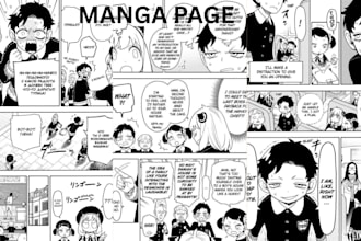 create highly detailed manga pages sfw manga and nsfw manga as your manga artist