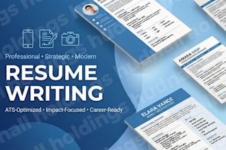 write an ats optimized resume, professional CV, and linkedin profile