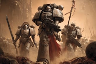 paint your warhammer 40k, sigmar and dnd miniatures