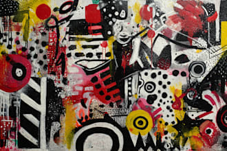 do illustration expresionism art, graffity, abstract