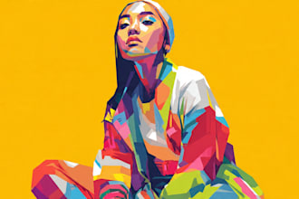 create your photo into awesome wpap pop art