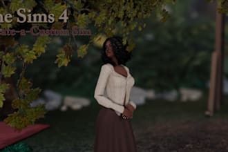 create custom sims for sims 4