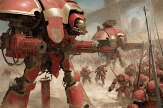 do your warhammer 40k character and miniature