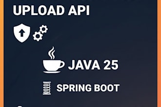 build a secure file upload API in spring boot
