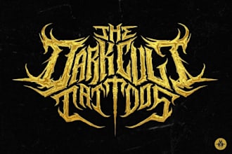 design hand drawn typography for merch